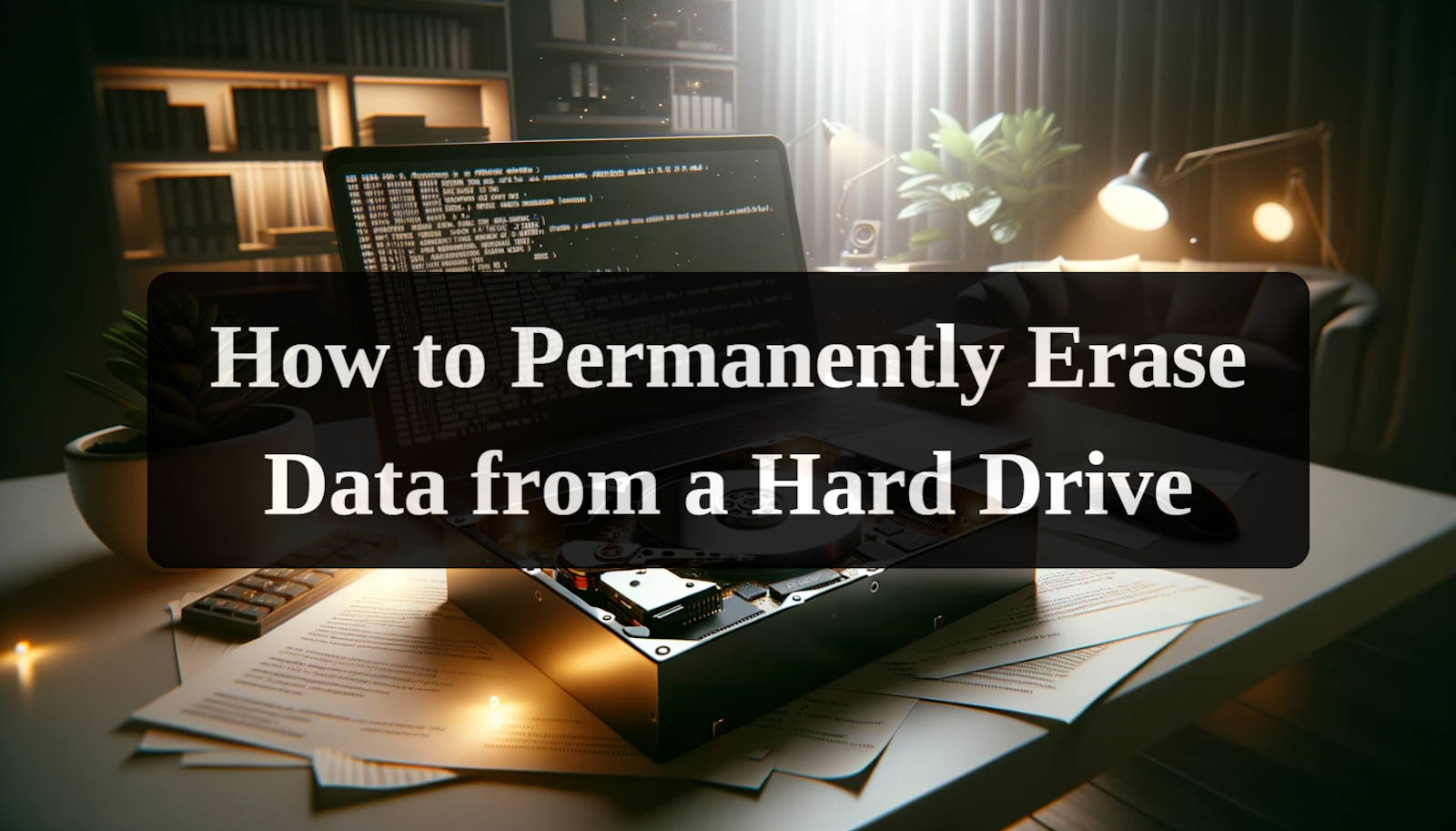 How to Permanently Erase Data from a Hard Drive - Dataleach