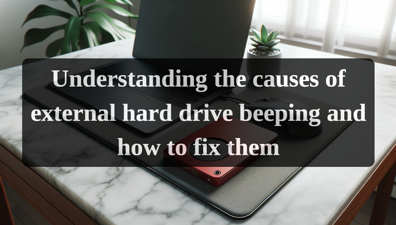 Understanding the causes of external hard drive beeping and how to fix