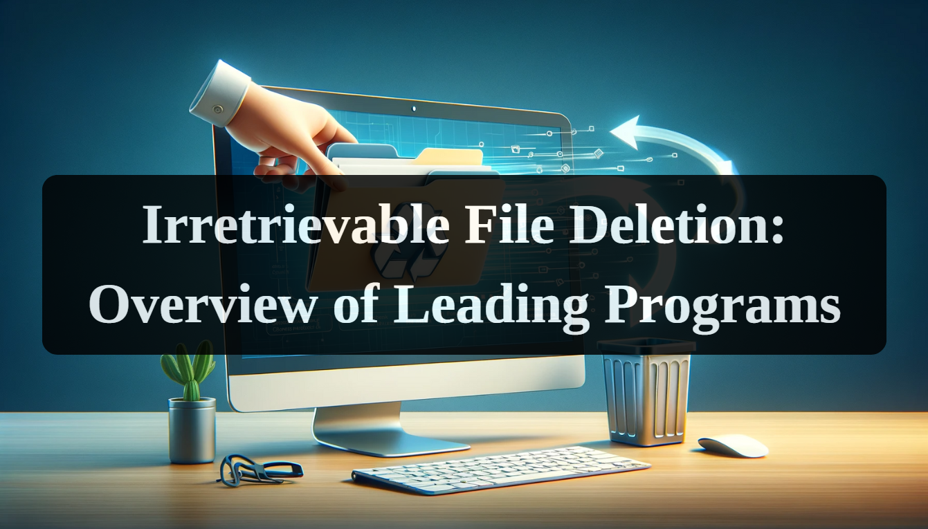 Irretrievable file deletion overview of leading programs dataleach